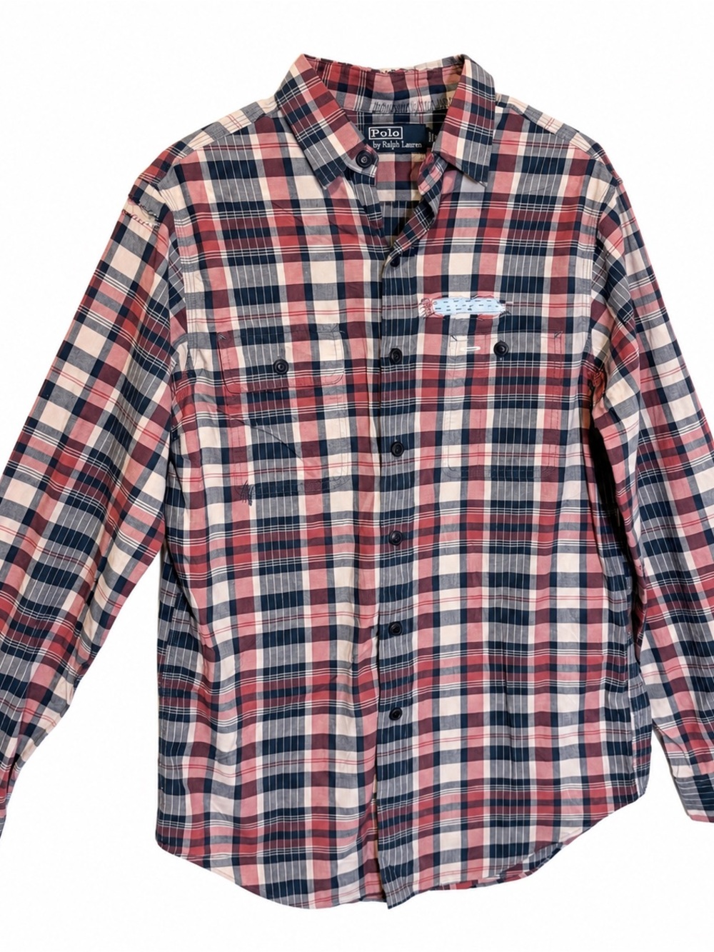 Polo Ralph Lauren Men’s M Plaid Country Patchwork